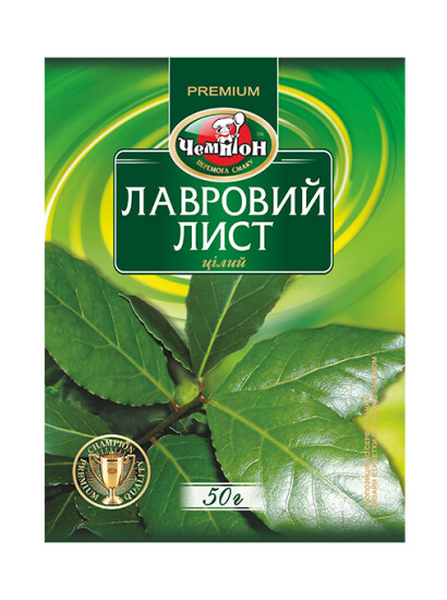 Лавровий лист цілий Чемпіон, 50 г